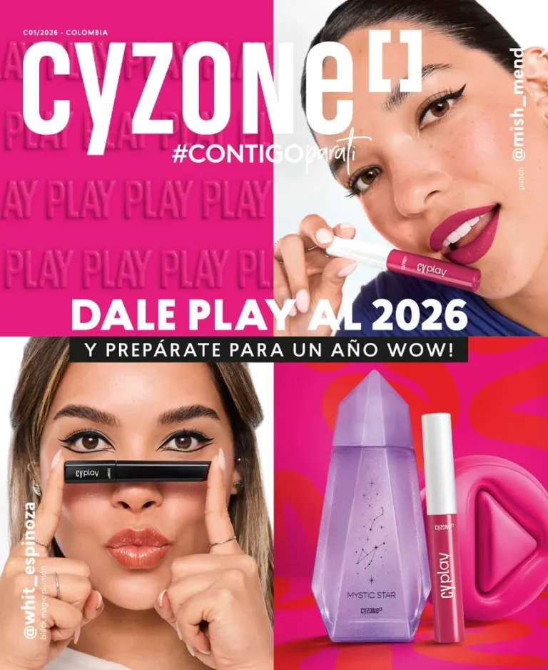 Catálogo Cyzone campaña 1 2026 Colombia
