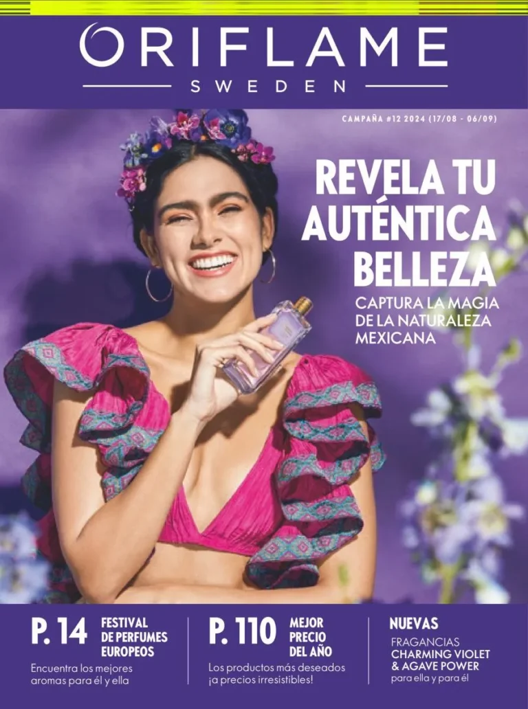 Catálogo Oriflame campaña 12 2024 México