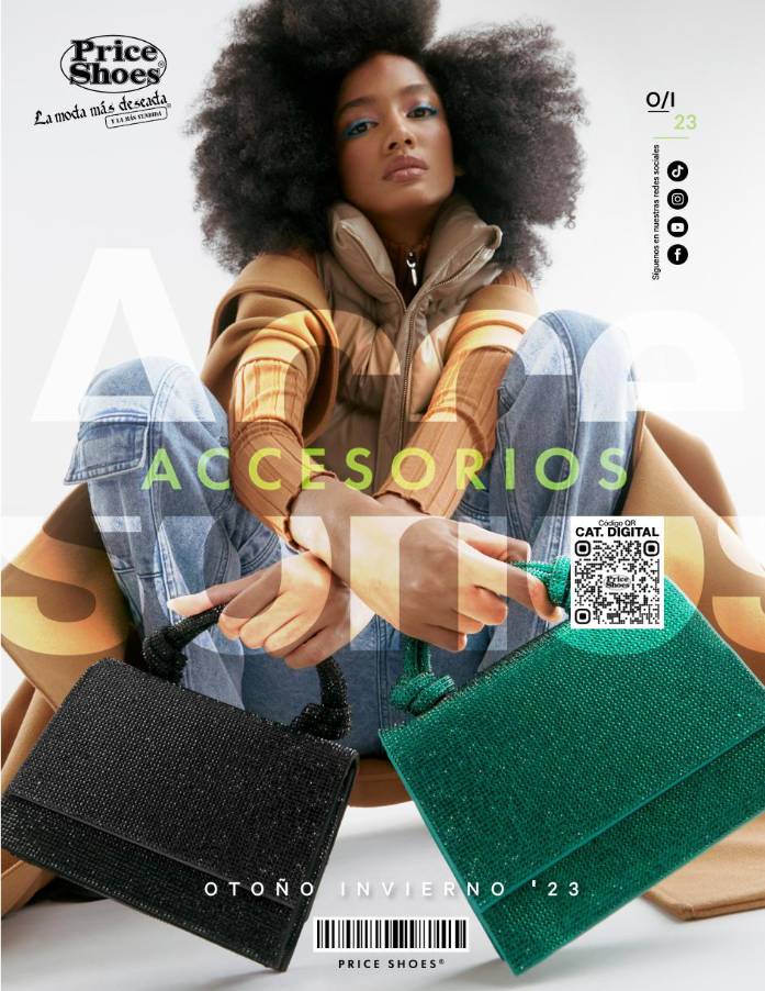 Cat logo Price Shoes Accesorios Oto o Invierno 2023 M xico bolsas