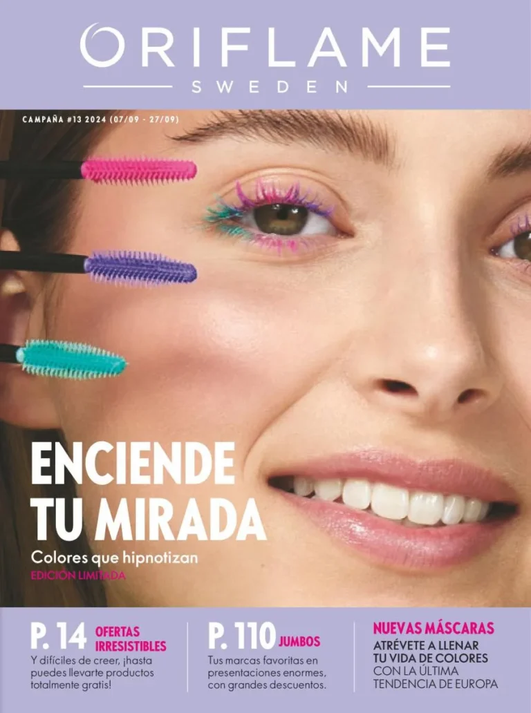 Catálogo Oriflame campaña 13 2024 México