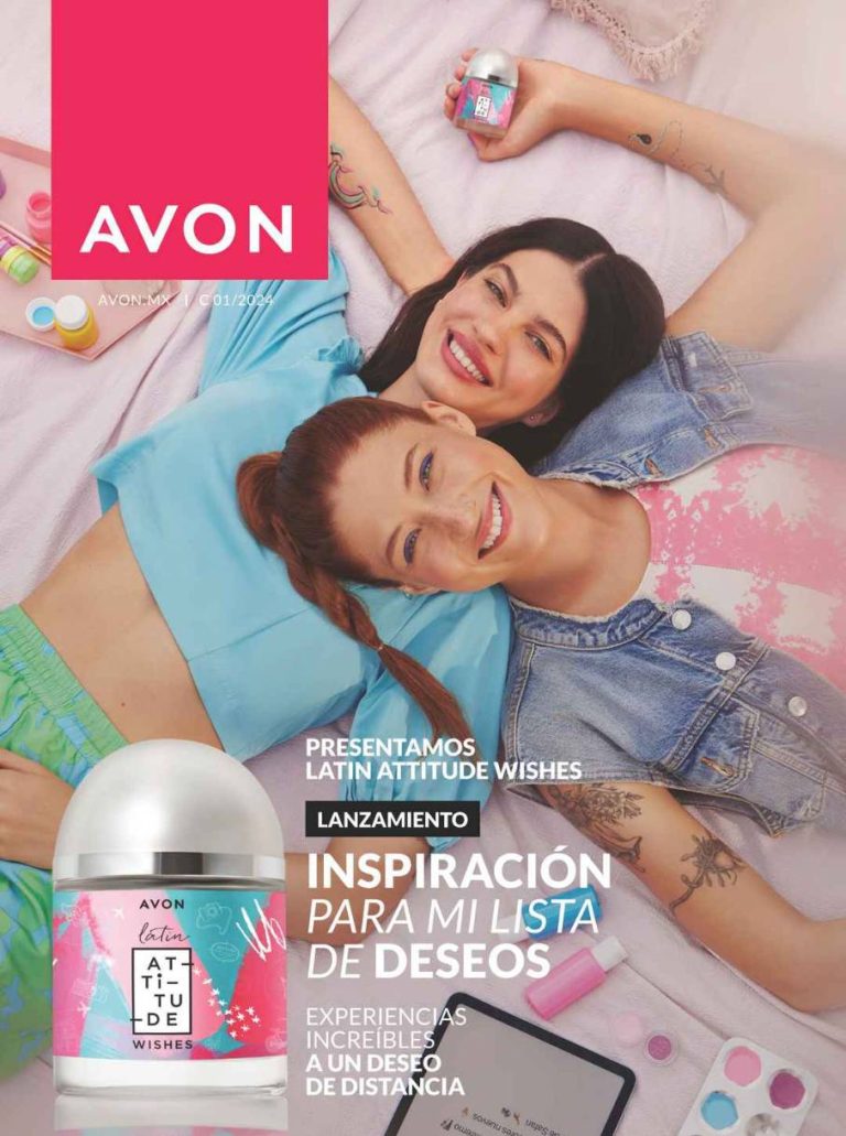 Avon folleto campaña 1 2024 México
