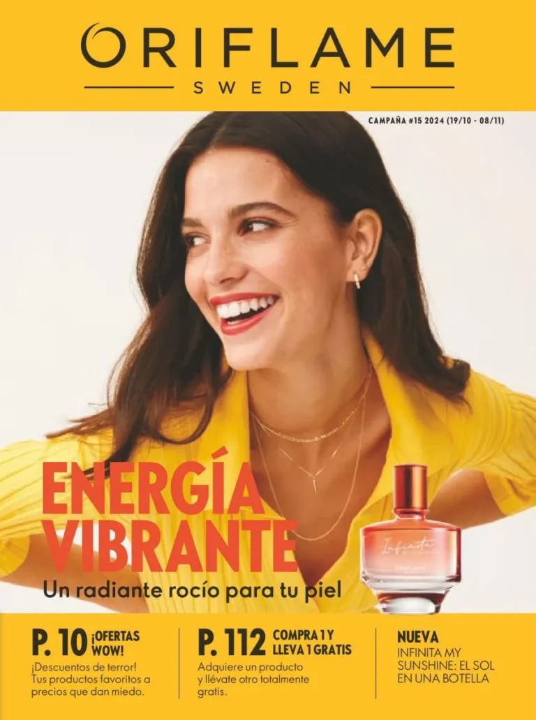 Catálogo Oriflame campaña 15 2024 México