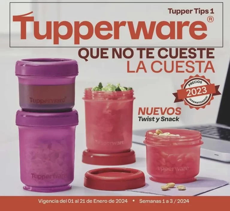 Tupperware campaña 1 2024 México