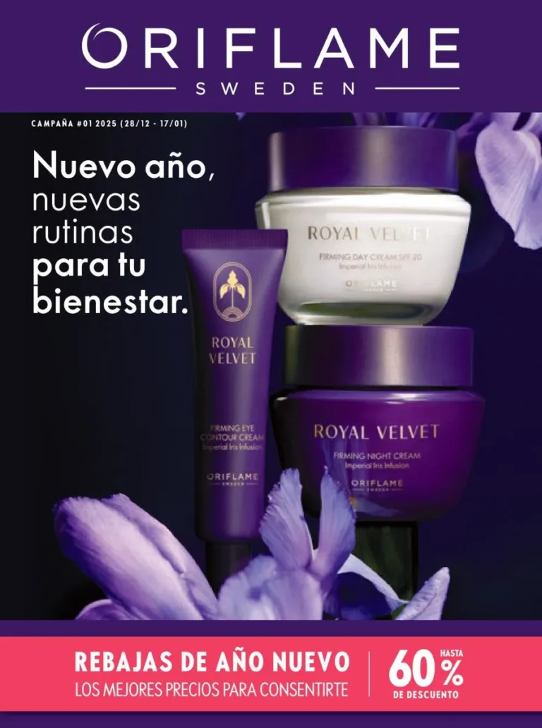 Catálogo Oriflame campaña 1 2025 México