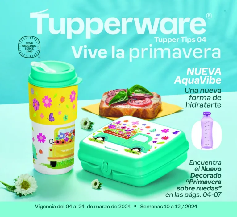 Tupperware campaña 4 2024 México