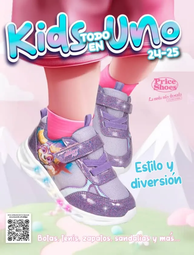 Catálogo Price Shoes Todo En Uno Kids 2024