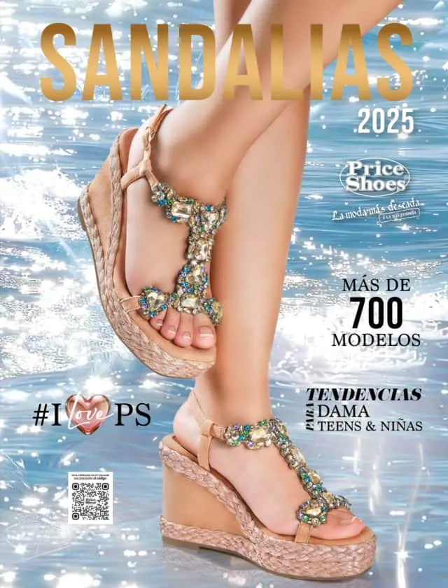 Catálogo Price Shoes Sandalias 2025 México