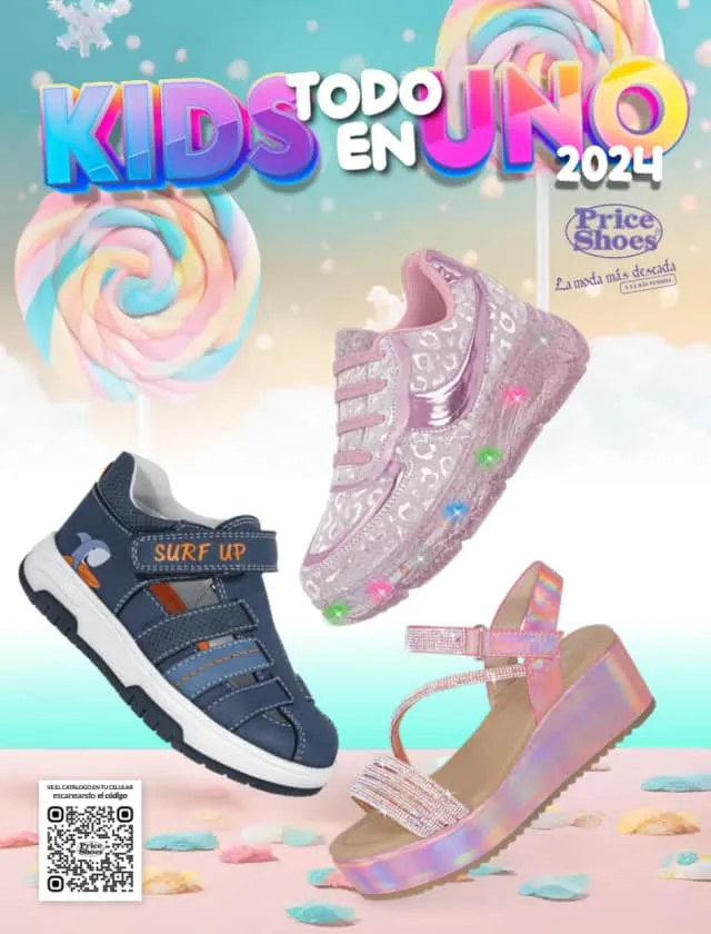 Catálogo Price Shoes Todo En Uno Kids 2024