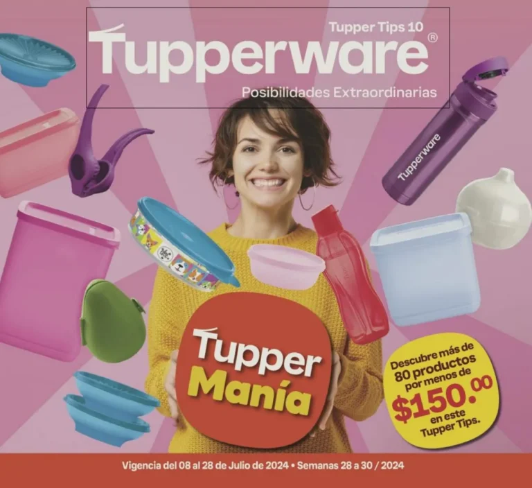 Catálogo Tupperware campaña 10 2024 México