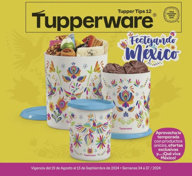 Catálogo Tupperware campaña 12 2024 México