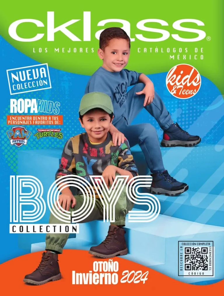 Catálogo Cklass Kids Niño Otoño-Invierno 2024 México