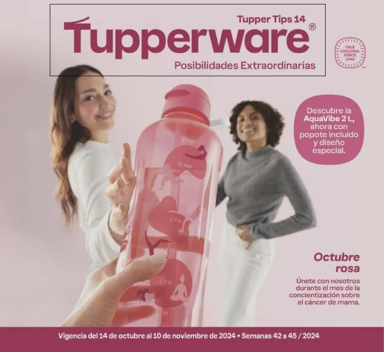 Catálogo Tupperware campaña 14 2024 México