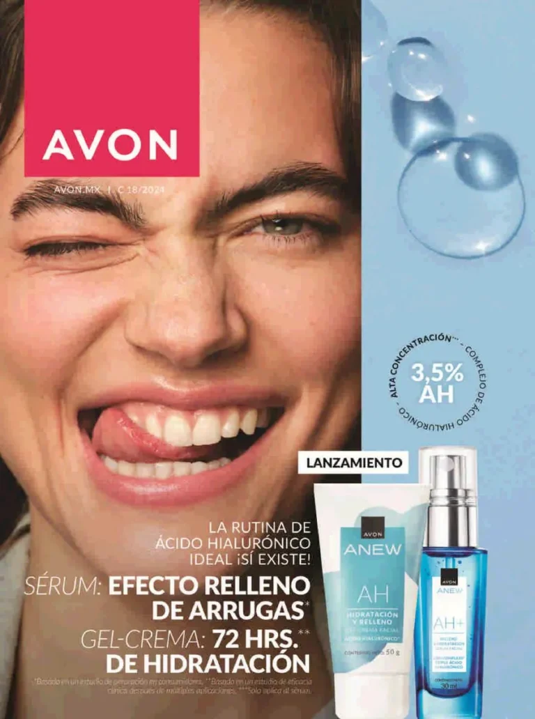 Catálogo Avon campaña 18 2024 México