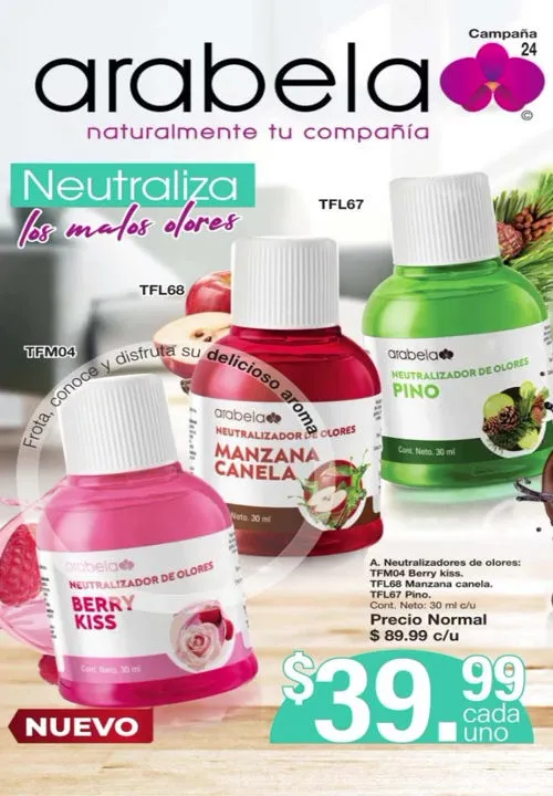 Catálogo Arabela campaña 24 2025 México