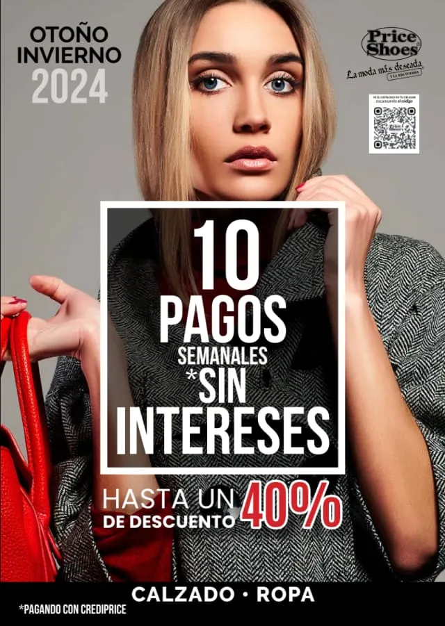 Catálogo Price Shoes Semana sin Intereses 2024 México